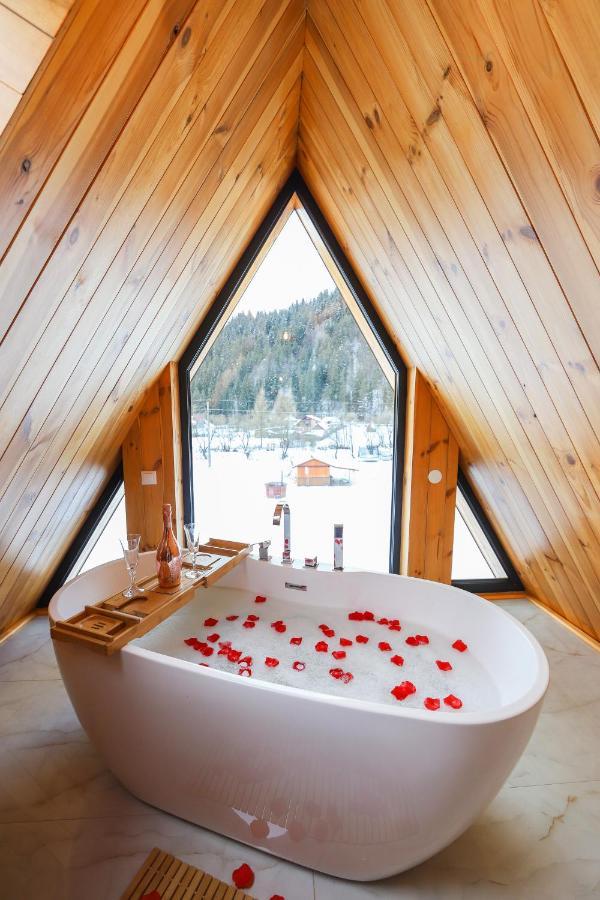 Cabana Cozy Cabin A Frame Топліца Екстер'єр фото