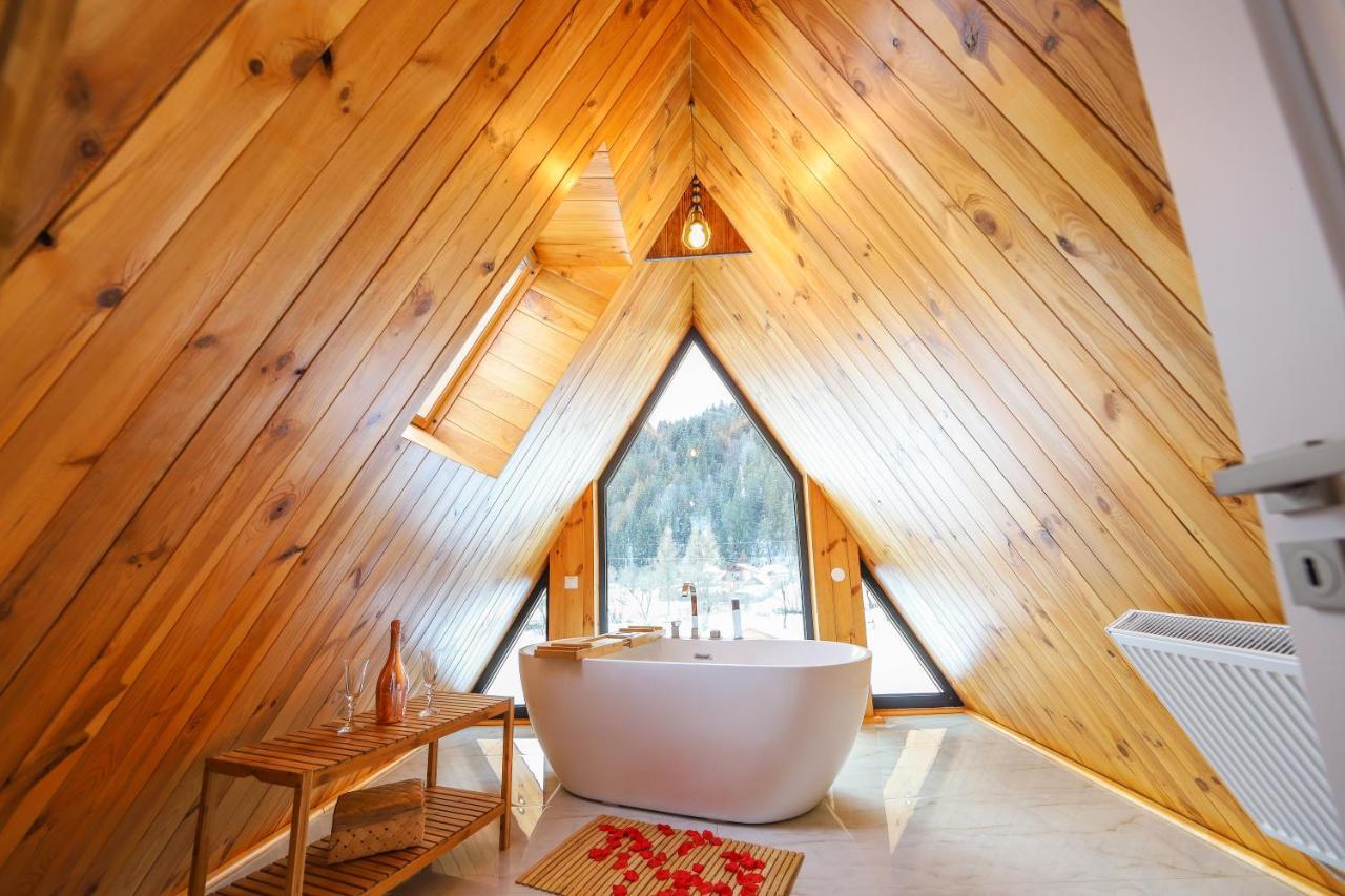 Cabana Cozy Cabin A Frame Топліца Екстер'єр фото