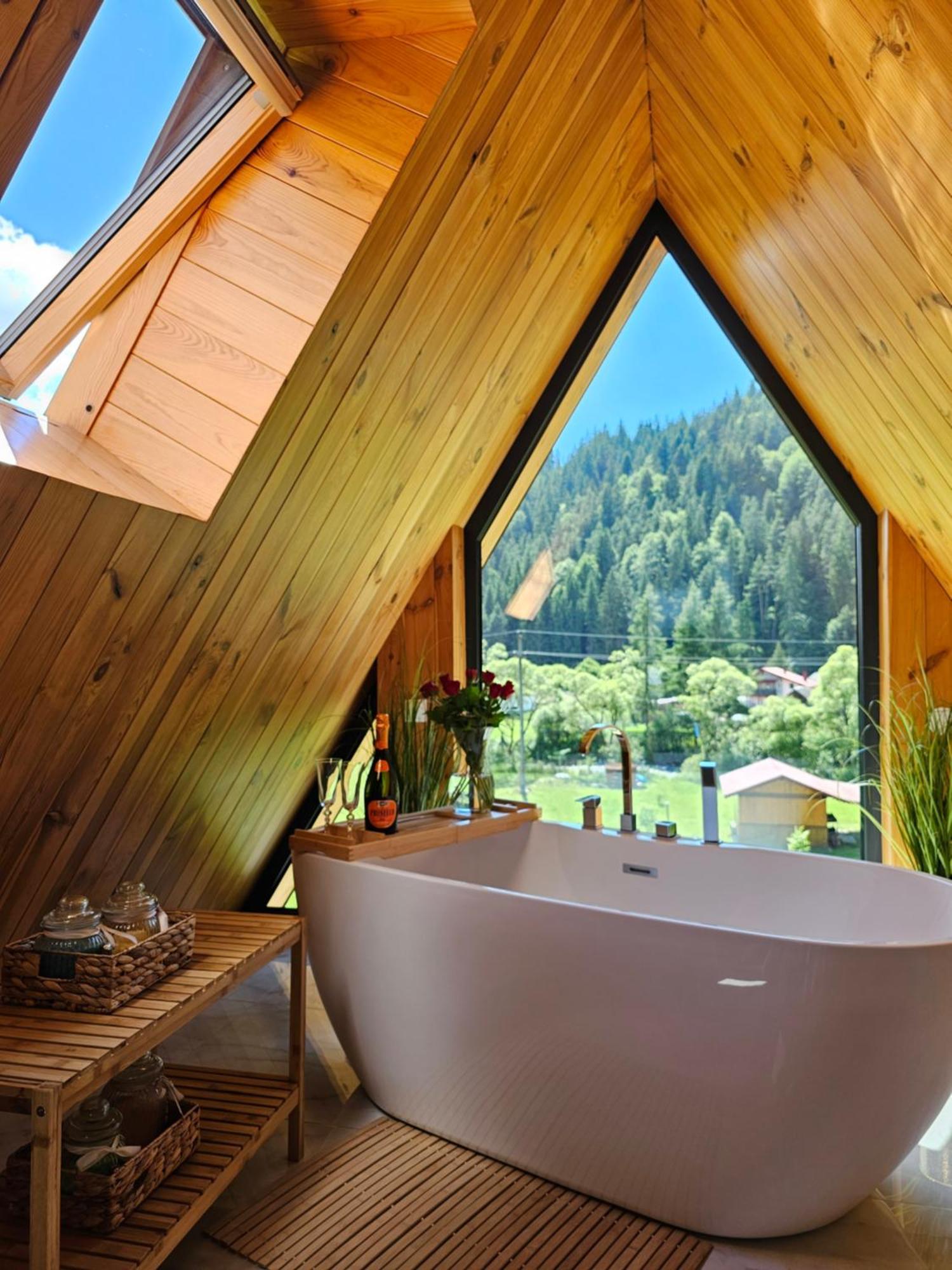 Cabana Cozy Cabin A Frame Топліца Екстер'єр фото