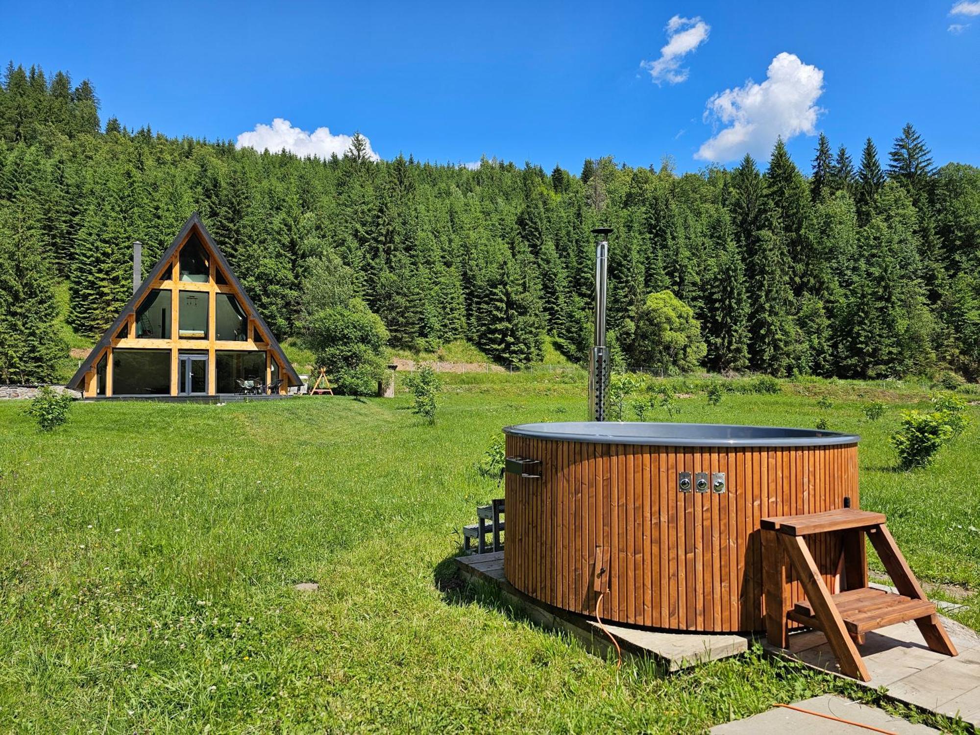 Cabana Cozy Cabin A Frame Топліца Екстер'єр фото