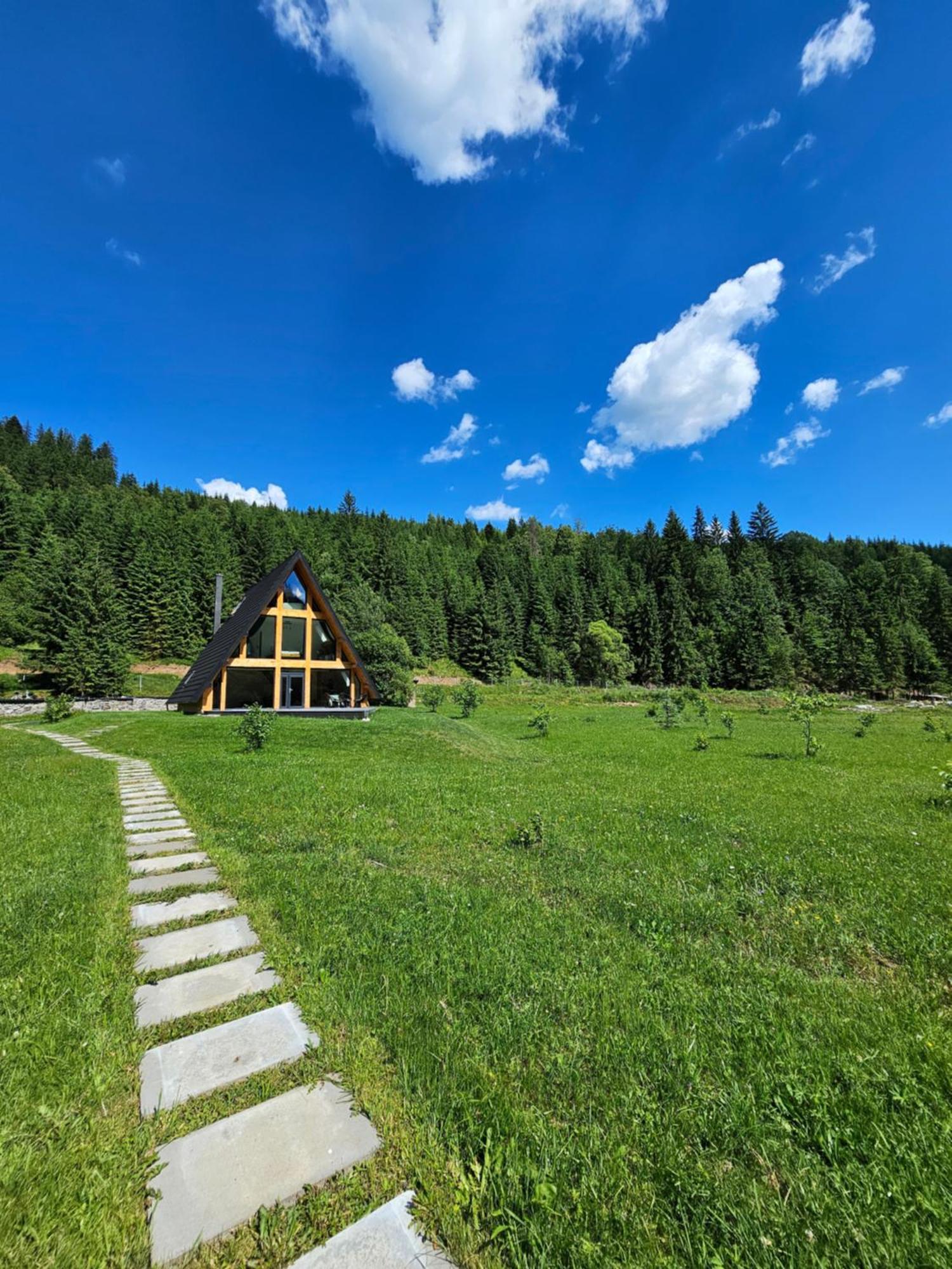 Cabana Cozy Cabin A Frame Топліца Екстер'єр фото