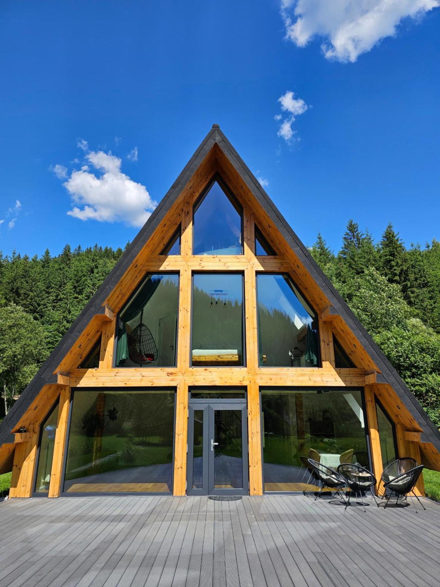 Cabana Cozy Cabin A Frame Топліца Екстер'єр фото
