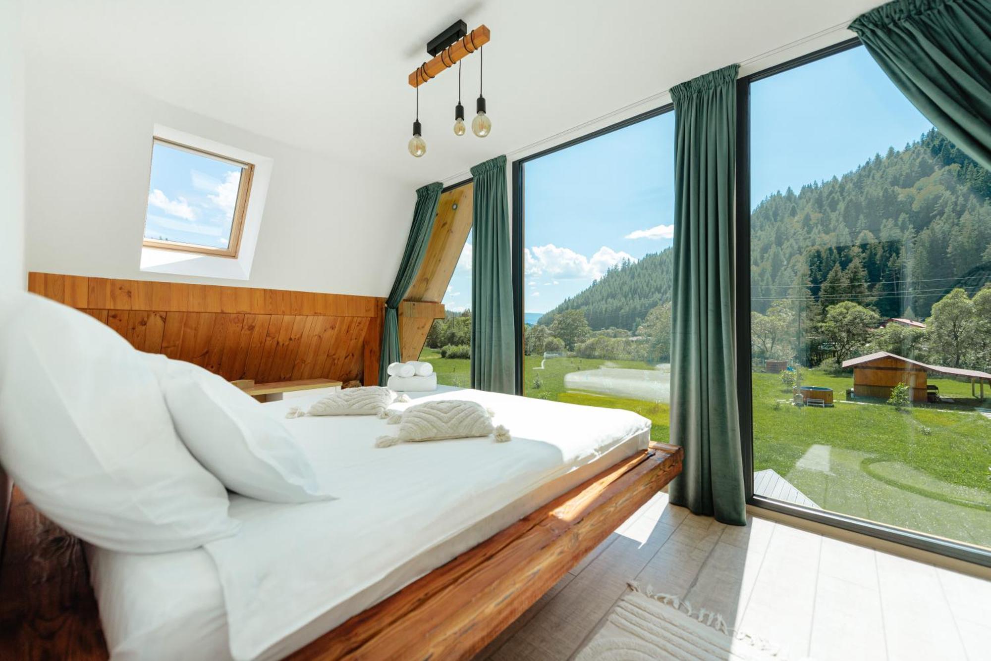 Cabana Cozy Cabin A Frame Топліца Екстер'єр фото