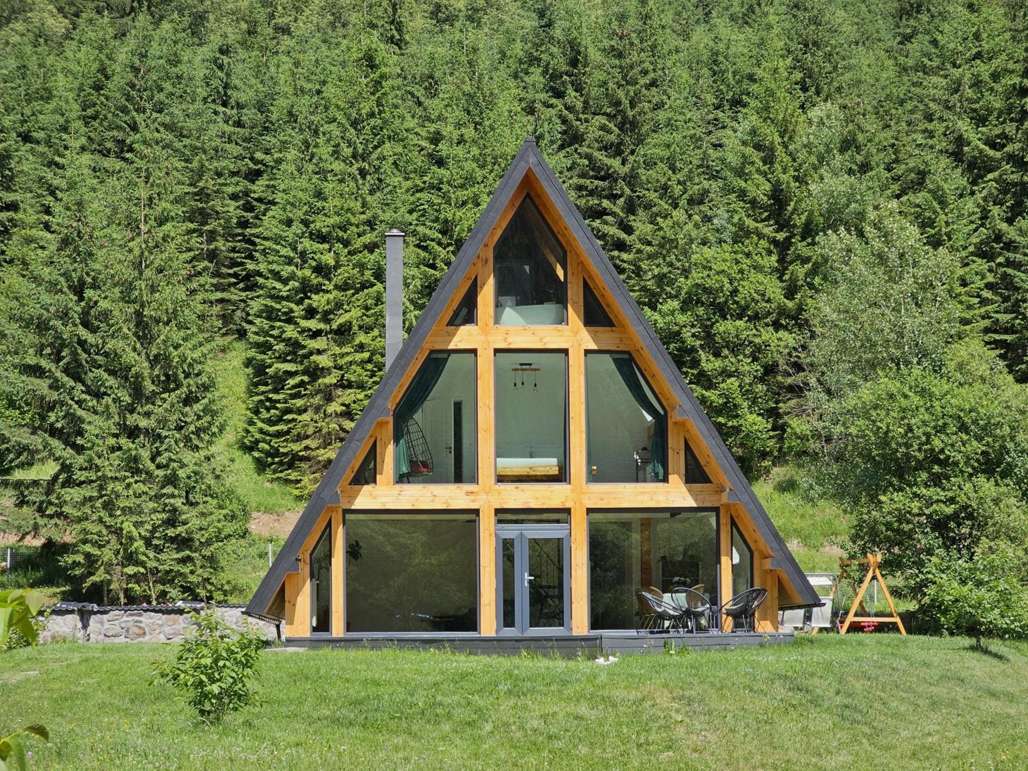 Cabana Cozy Cabin A Frame Топліца Екстер'єр фото