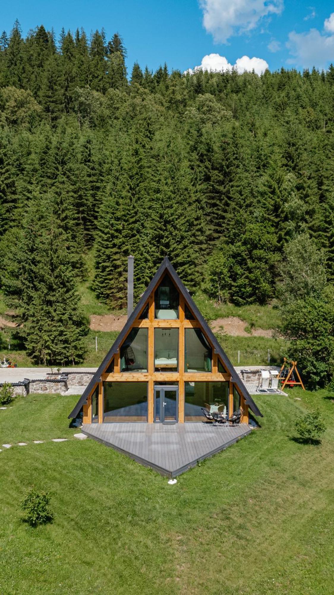 Cabana Cozy Cabin A Frame Топліца Екстер'єр фото
