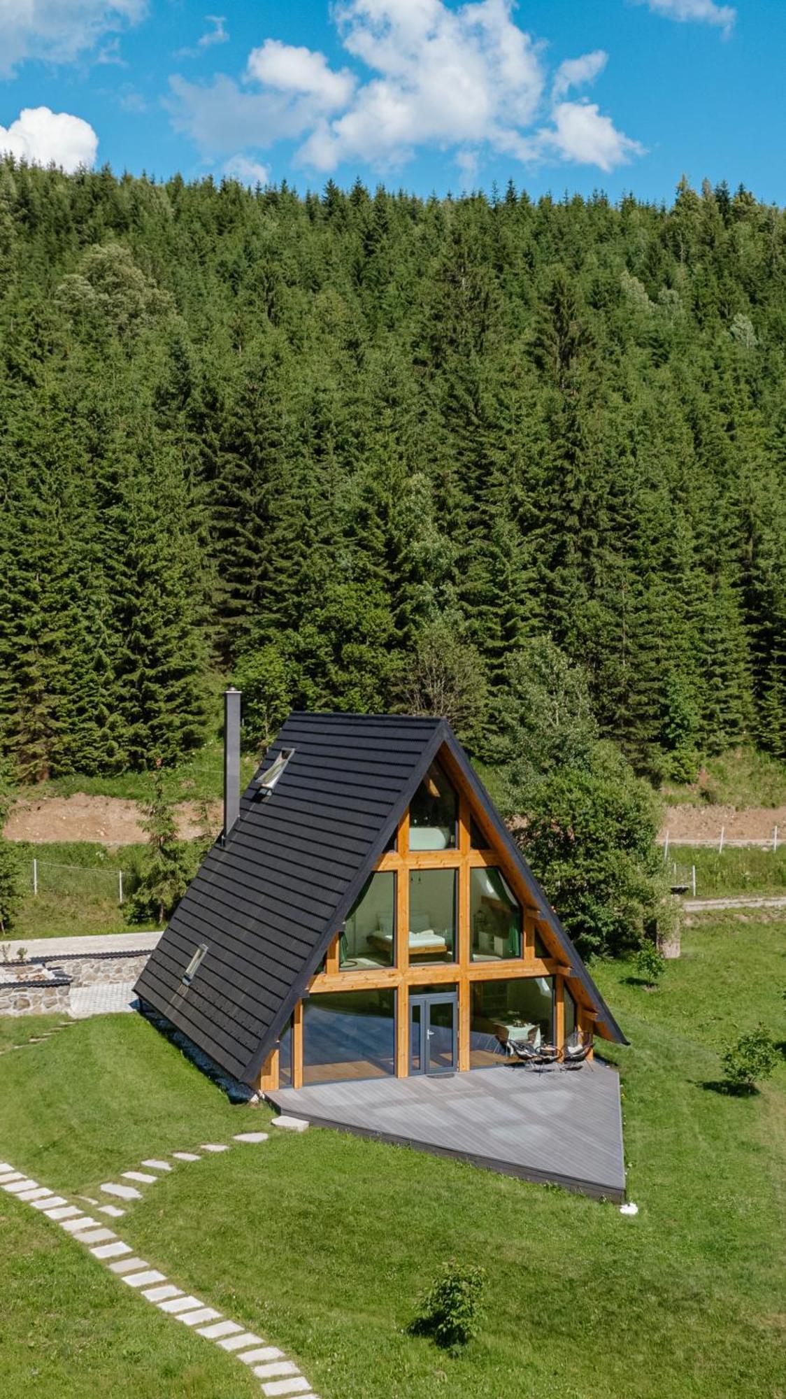 Cabana Cozy Cabin A Frame Топліца Екстер'єр фото